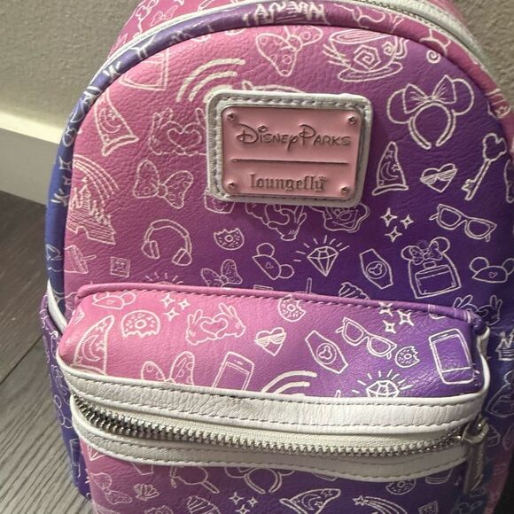 Disney Parks Loungefly Ombre Sorcerer Backpack